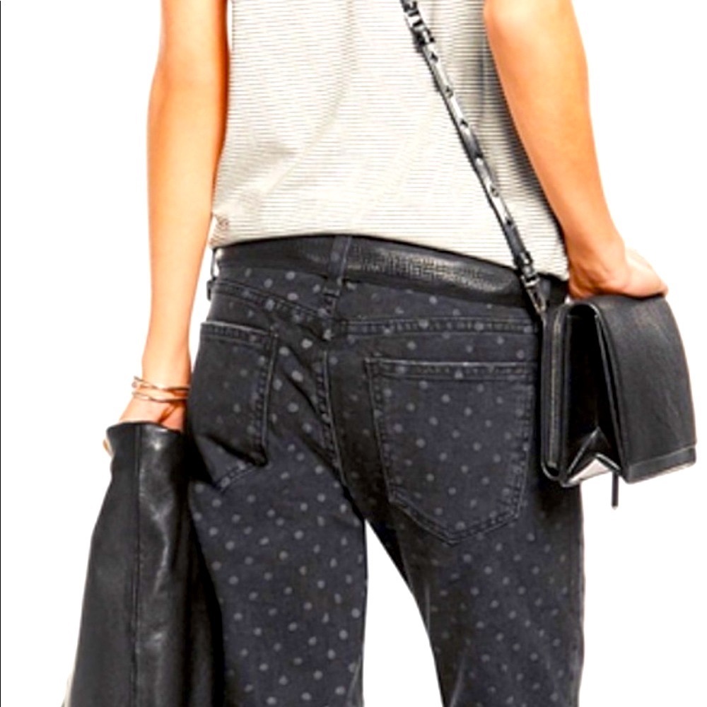 Current/Elliott Stiletto Polka Dot Denim - Size 0 (25)